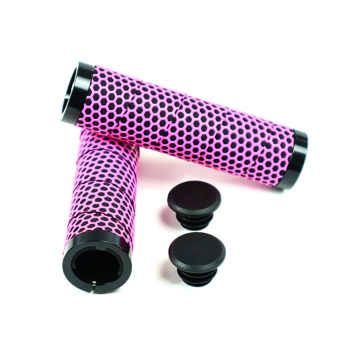 ISD - Lock On Honeycomb Grips  - Multi Colors