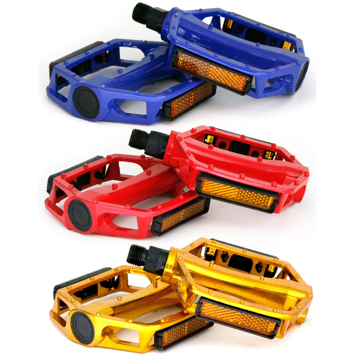 ISD - Platform Pedals 9/16 - Multi Colors