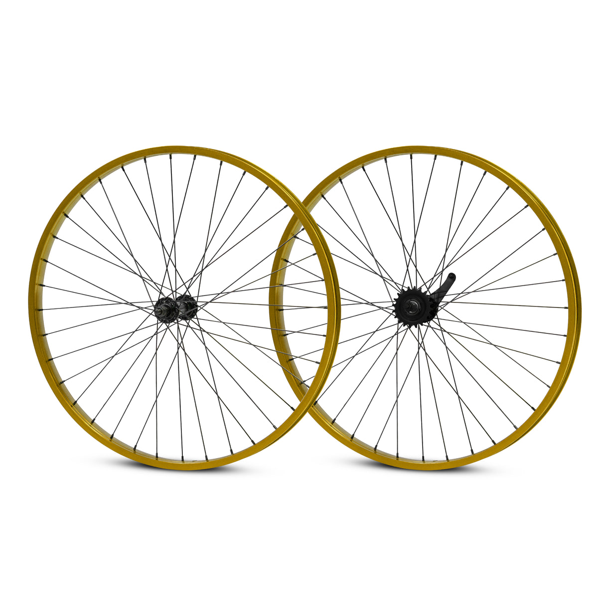 26"x25mm 1s Wheelset - Multi Colors *Bundle Price*