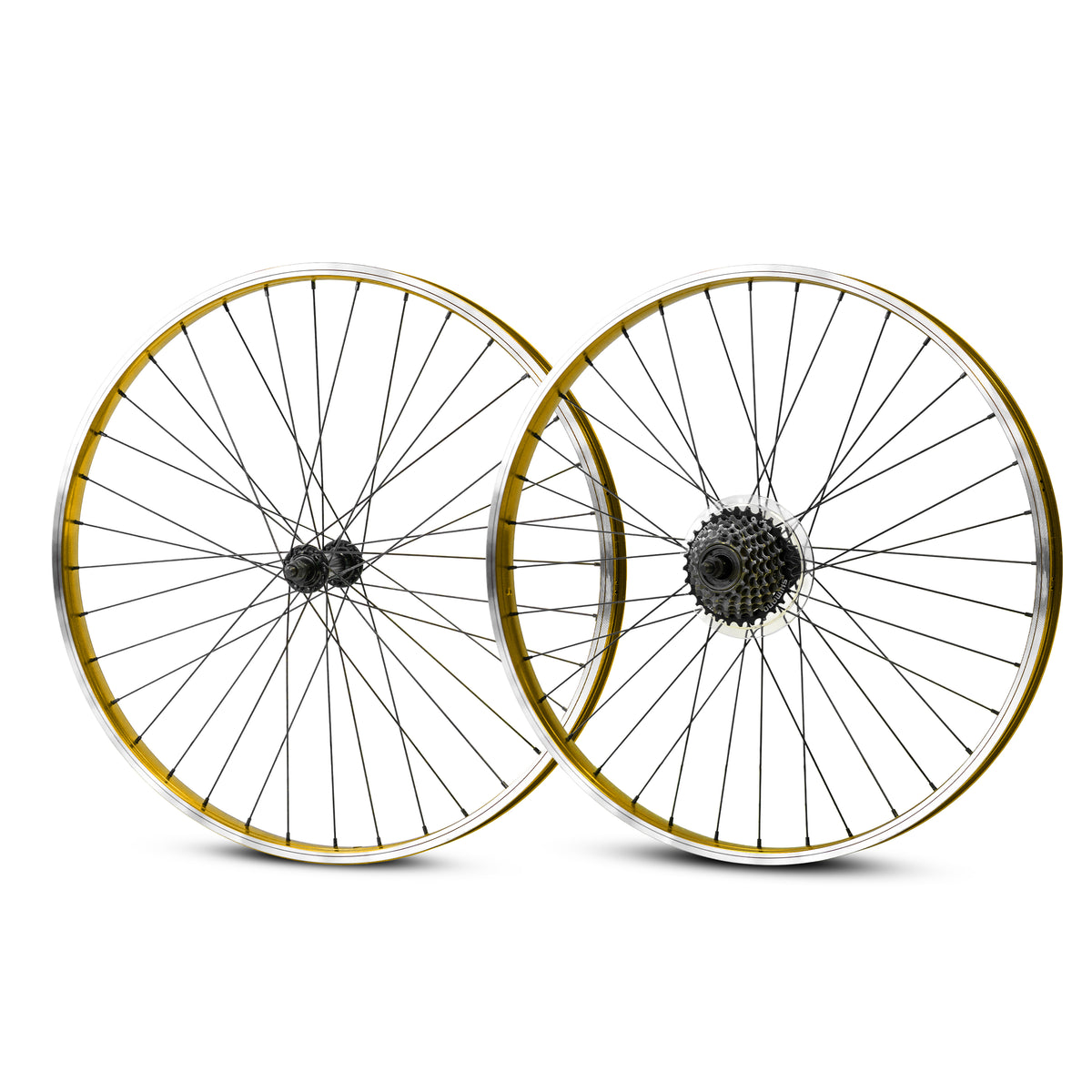 26"x32mm 7s Wheelset - Multi Colors *Bundle Price*