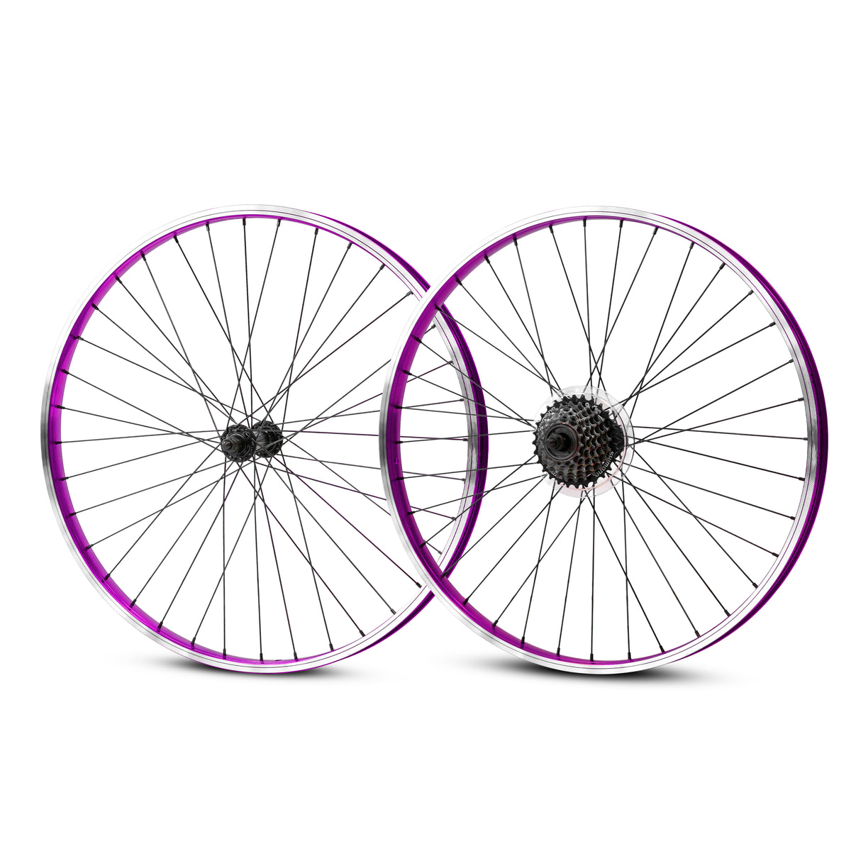 26"x32mm 7s Wheelset - Multi Colors *Bundle Price*