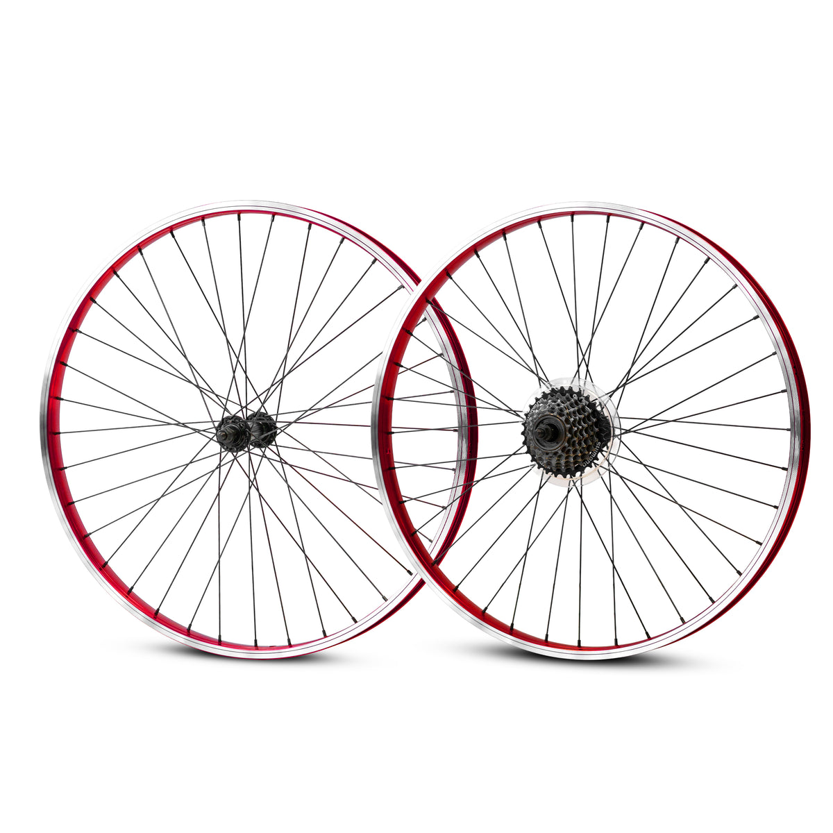 26"x32mm 7s Wheelset - Multi Colors *Bundle Price*