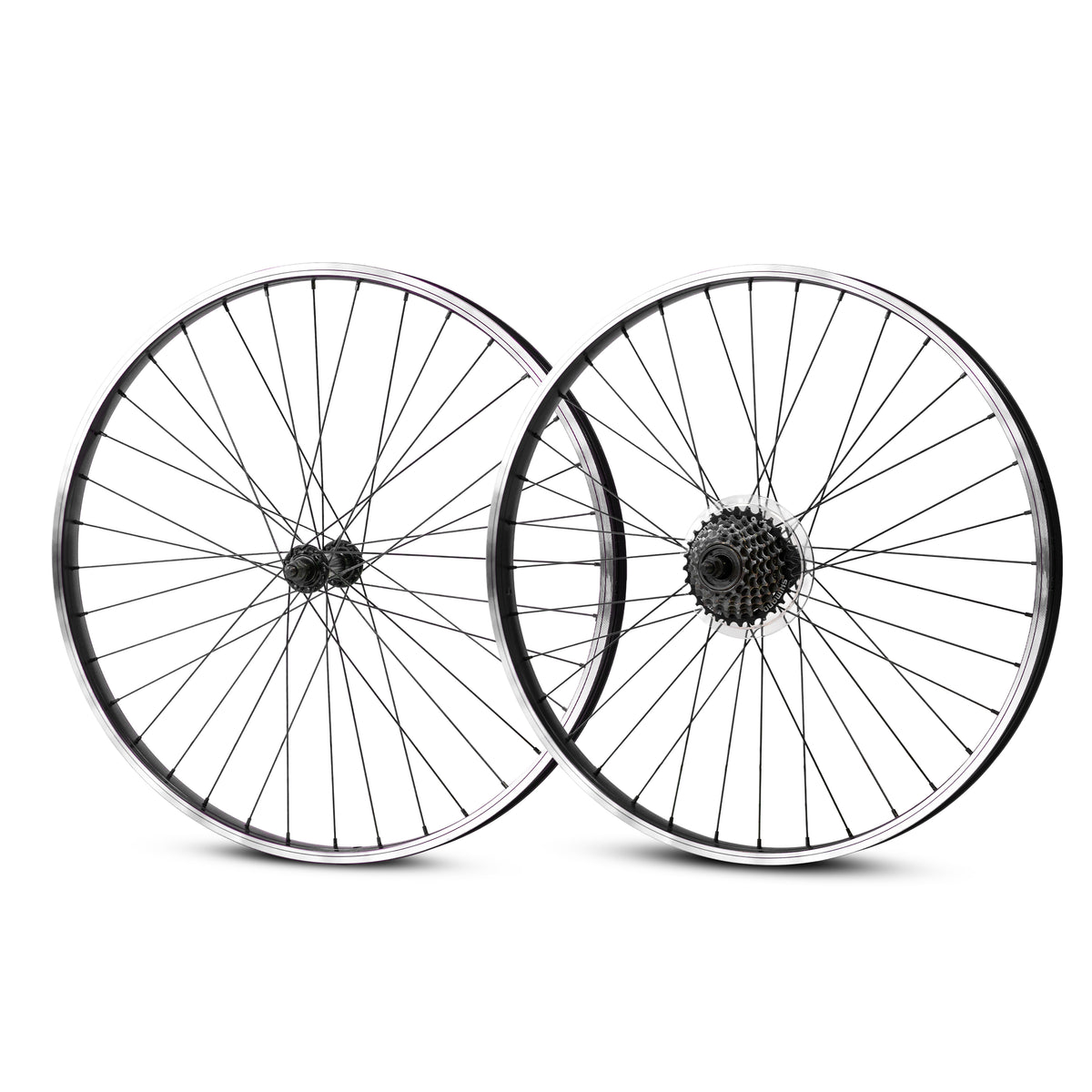 26"x32mm 7s Wheelset - Multi Color