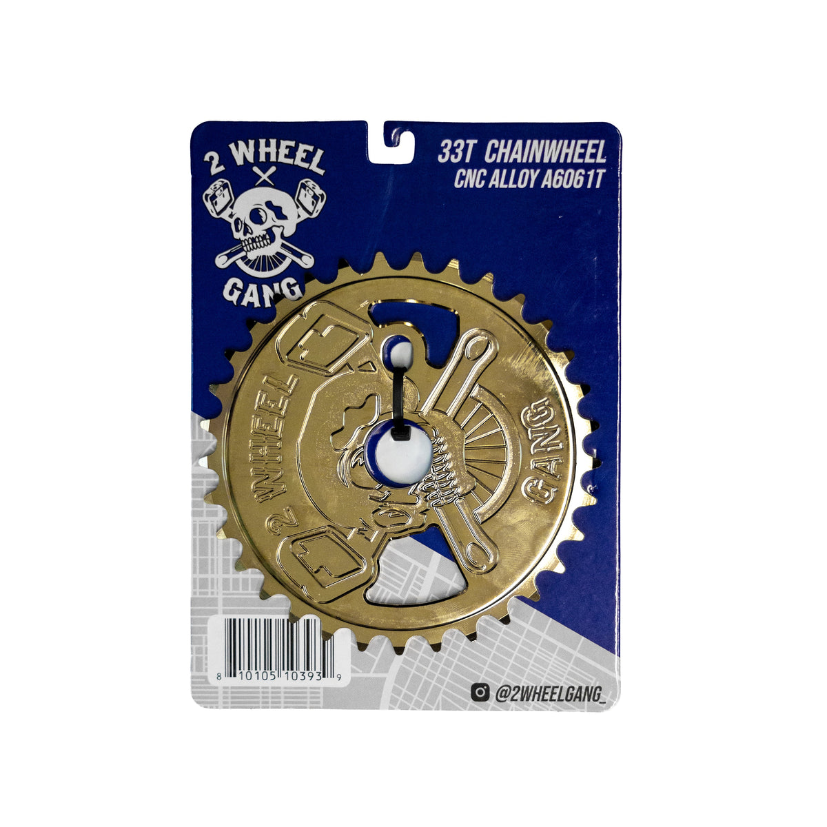 2WG Gold - Chainwheel 33T