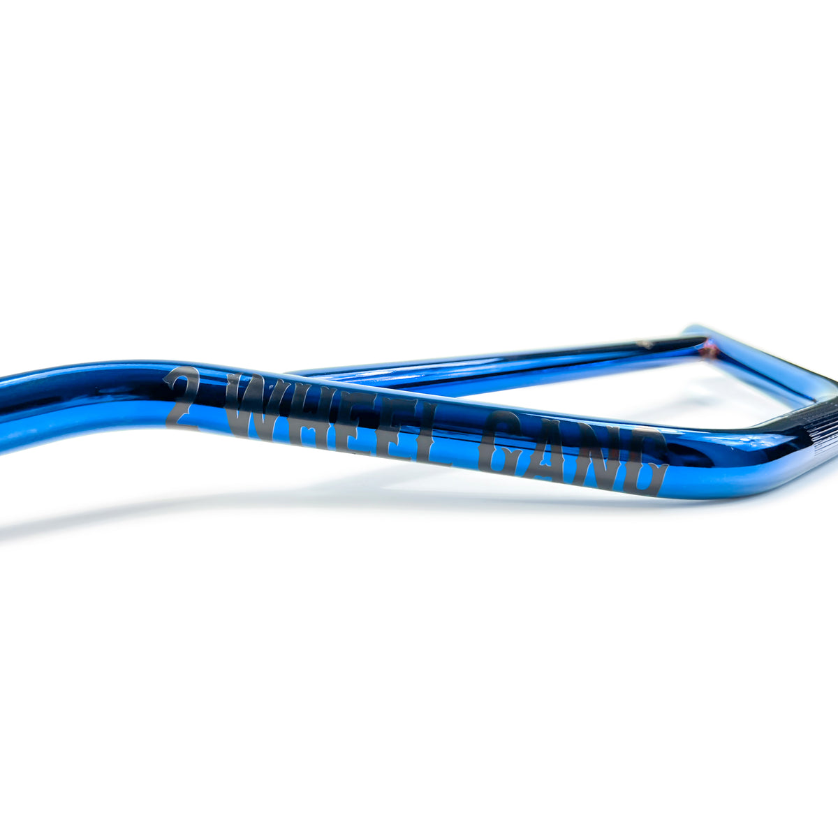 BMX Bars - 2WG 2pc Anodized Blue