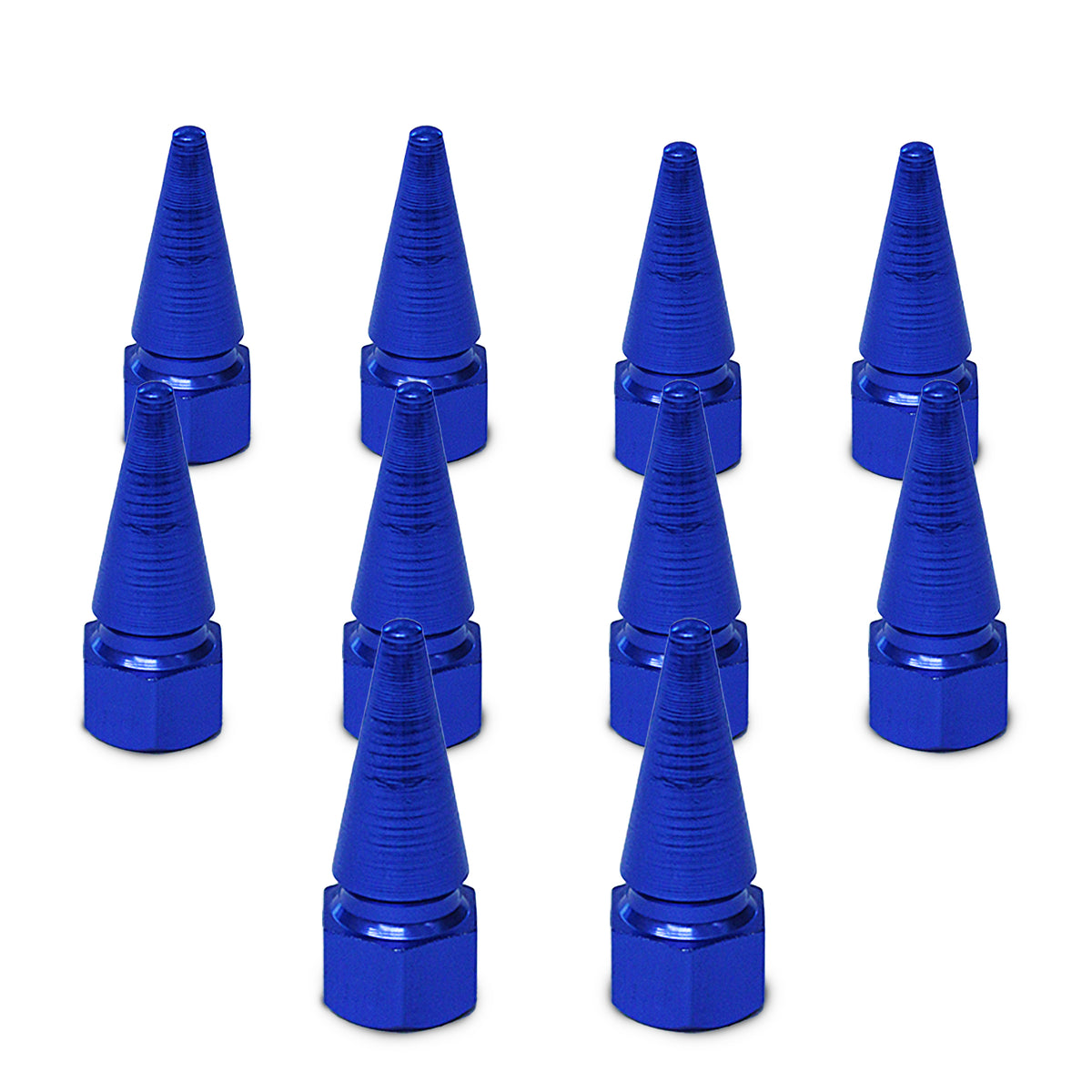 Valve Cap - 1" Spike - Blue