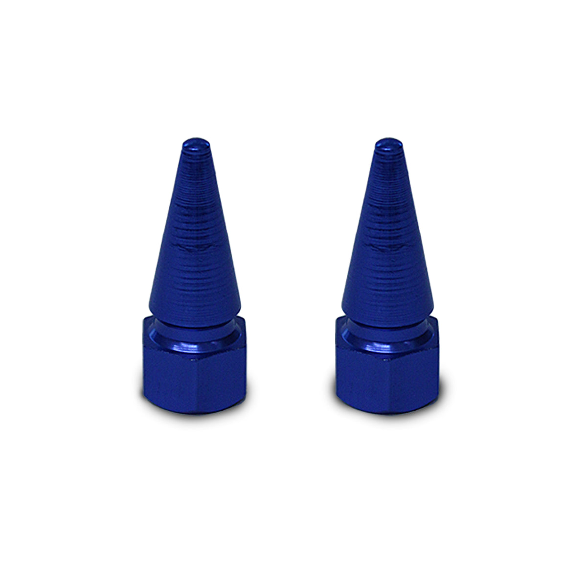 Valve Cap - 1" Spike - Blue