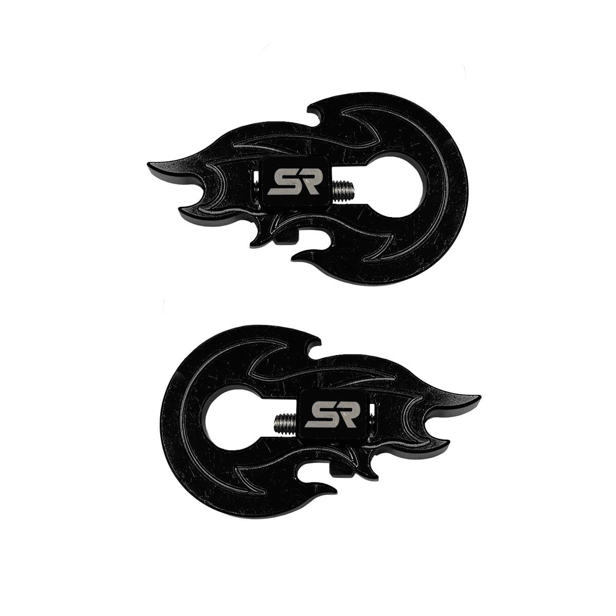 SR Flame Tensioners - Pair Black