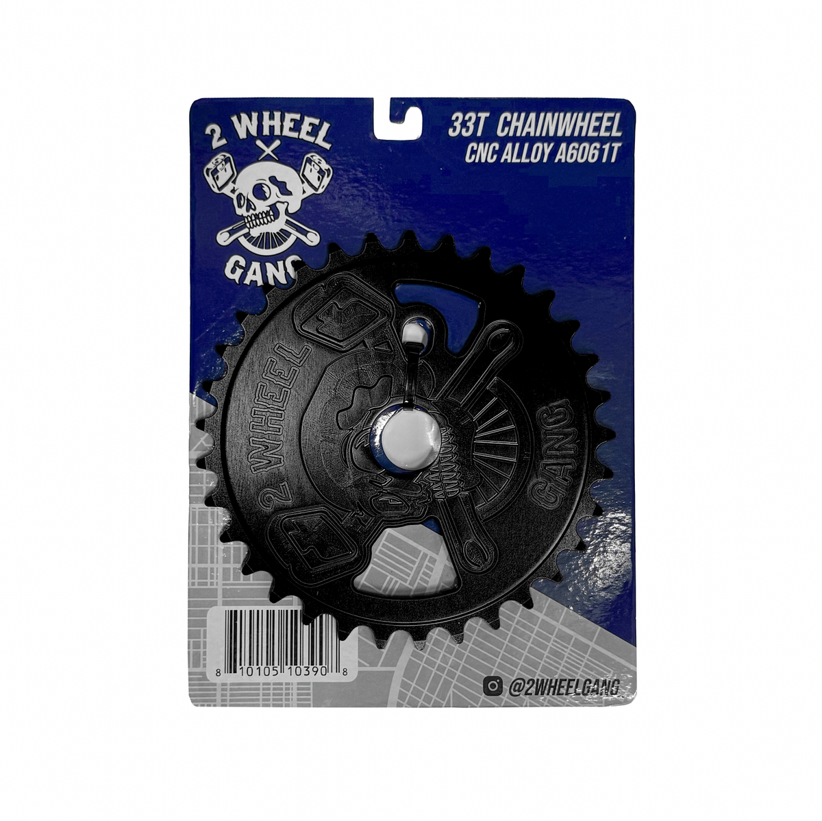 2WG Black - Chainwheel 33T