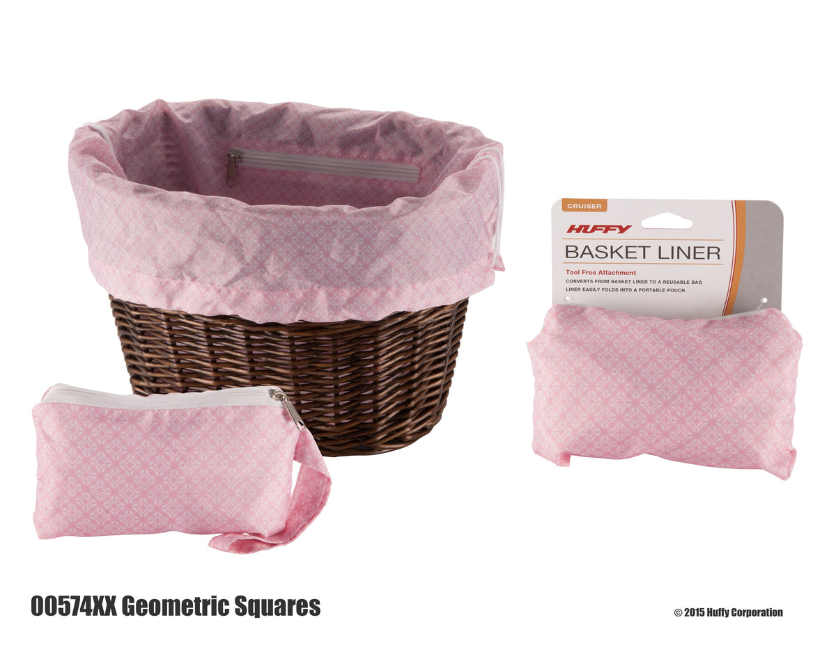 Huffy - Basket Liners- Multi