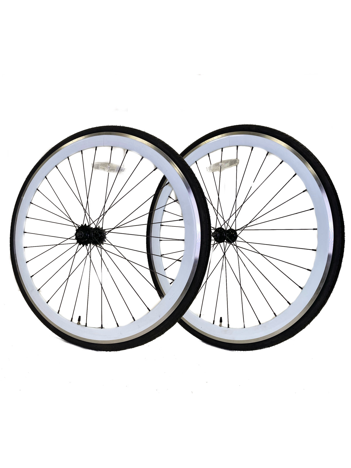 700c Wheelset - CNC White
