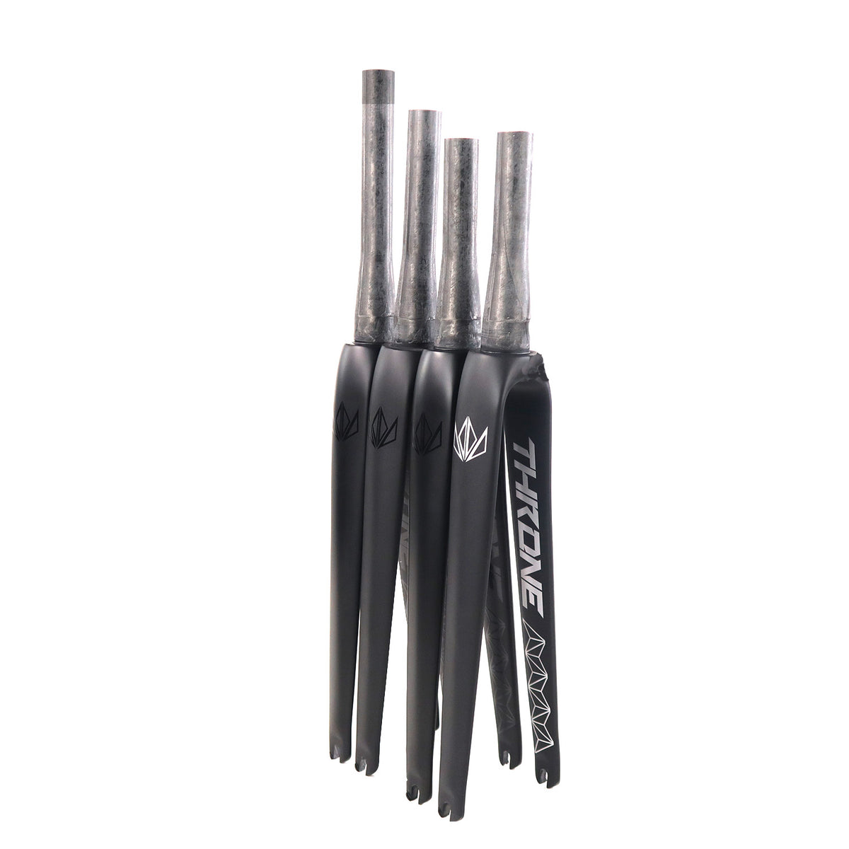 Fork - Throne Cycles Full Carbon  Black