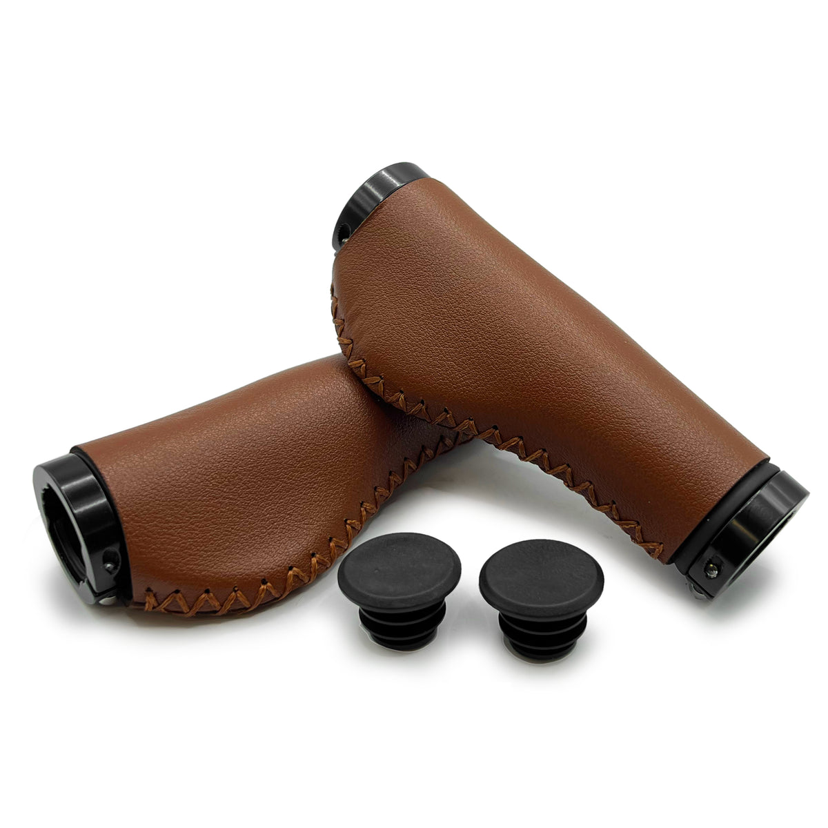 Grips - Lock on Grip - Leather Multi