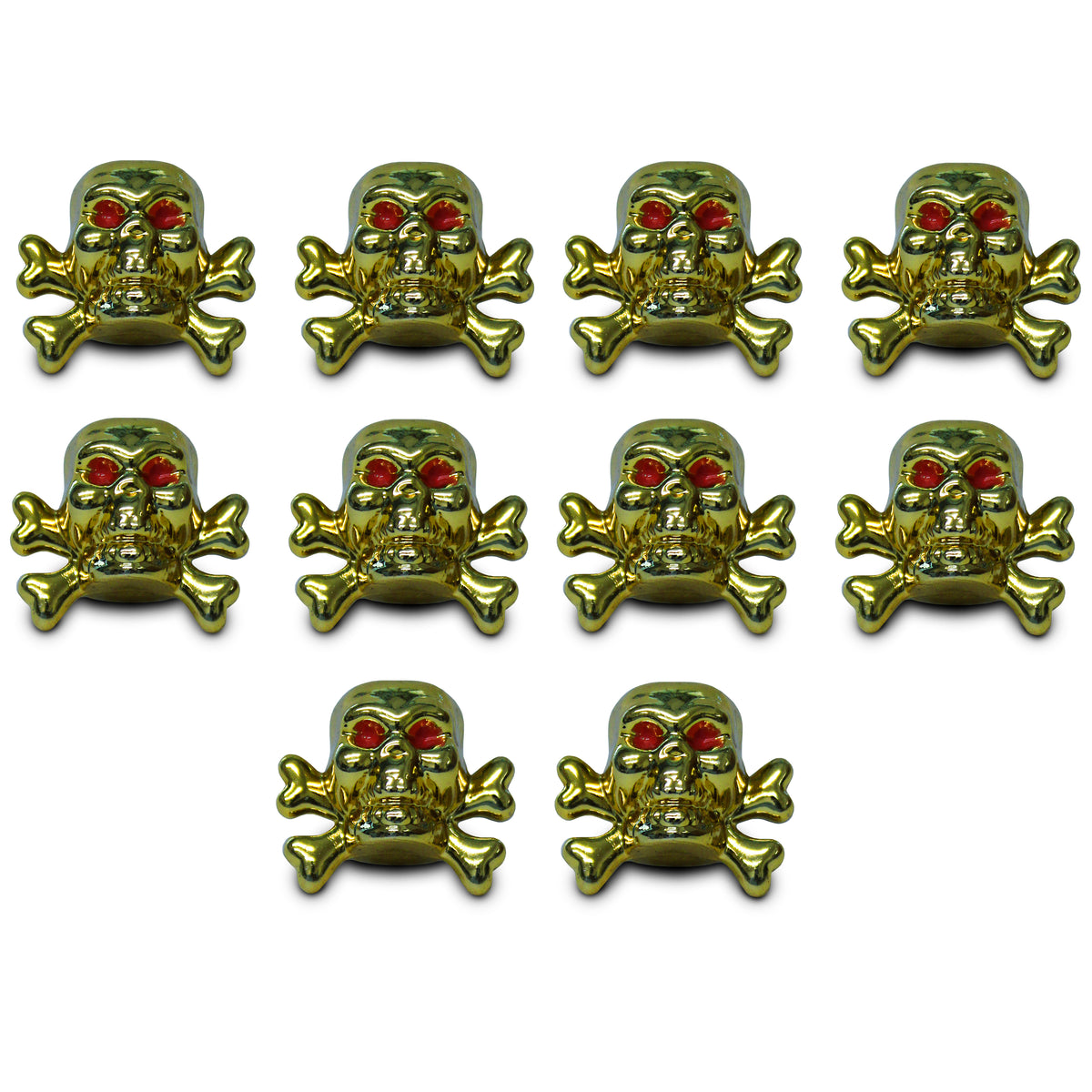 Valve Cap - Crossbone - Multi